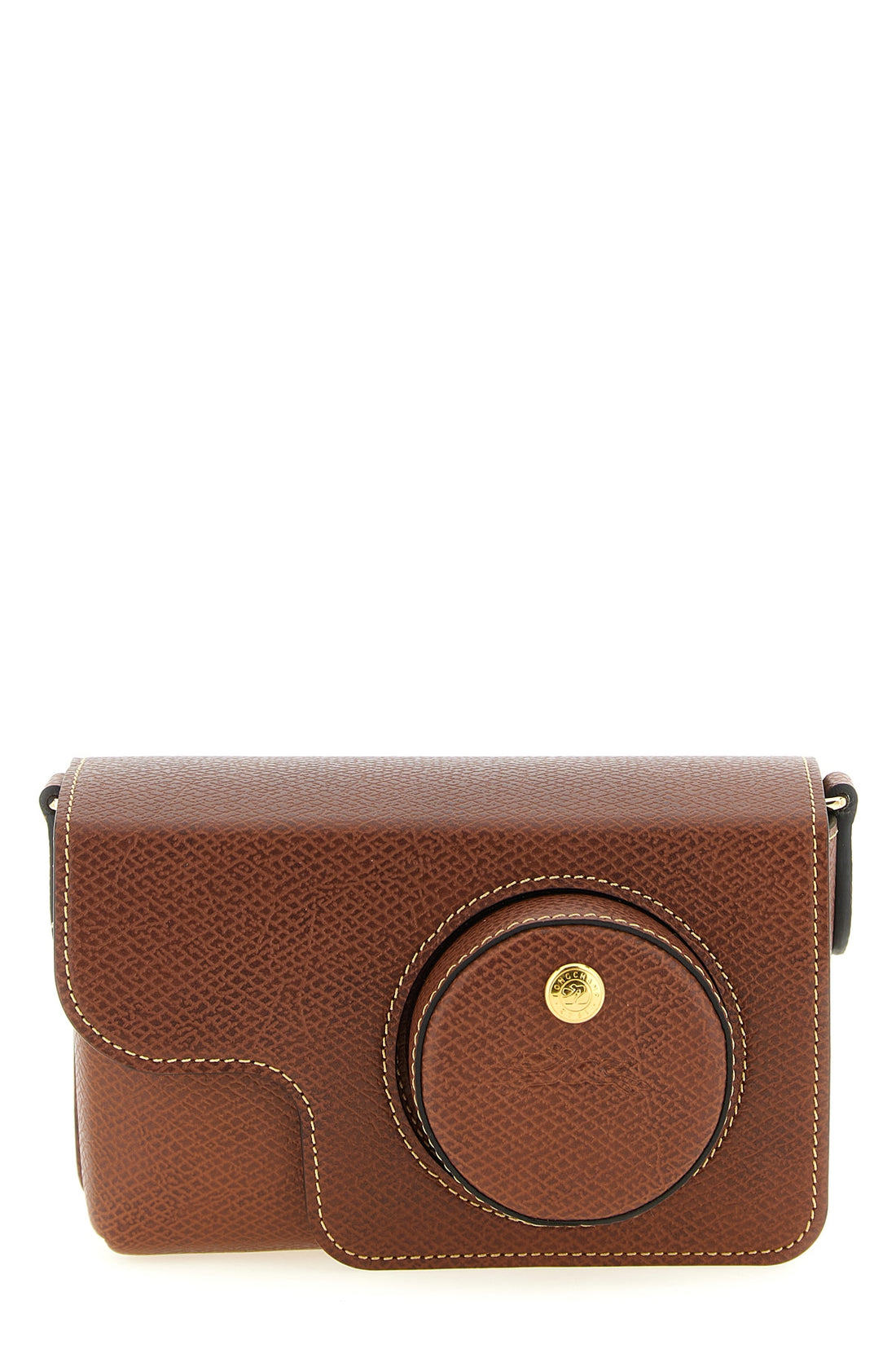 LONGCHAMP OS xs épure fine-grained russian leather crossbody bag