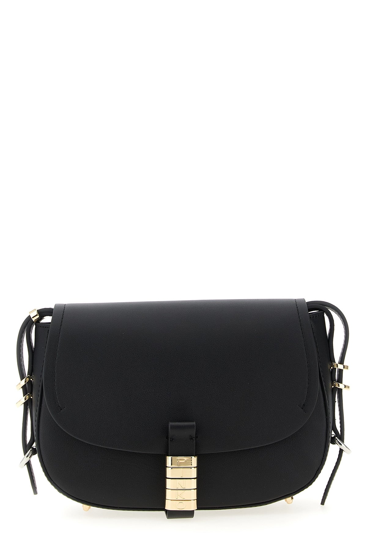 saddle mini crossbody bag in calfskin leather