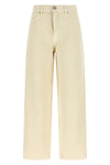 the jeans pinko redefine casual tailoring through a wide-leg silhouette