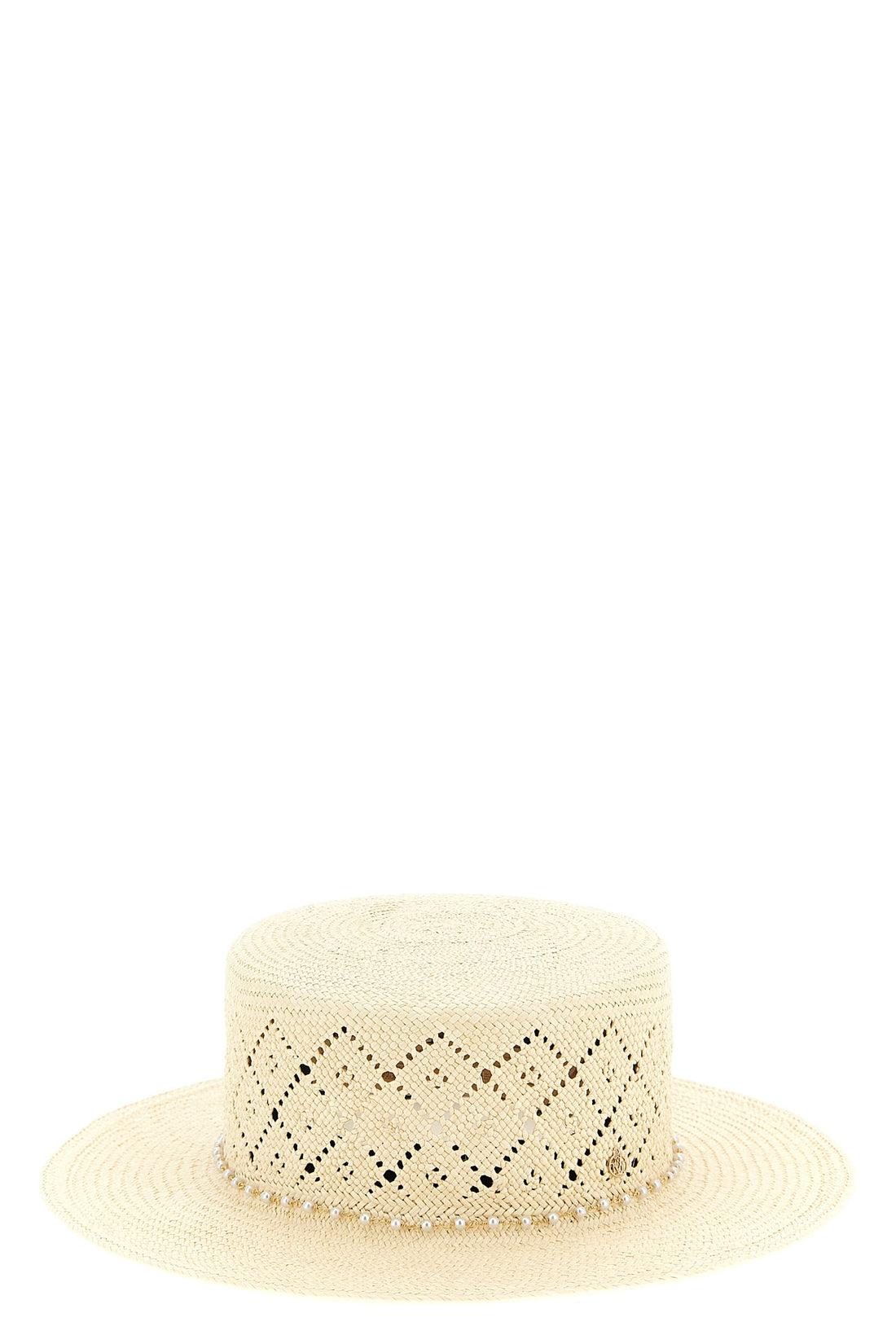 MAISON MICHEL M kiki hat in natural panama straw