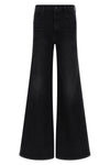the roller sneak spiked hair art flair wash stretch denim jeans