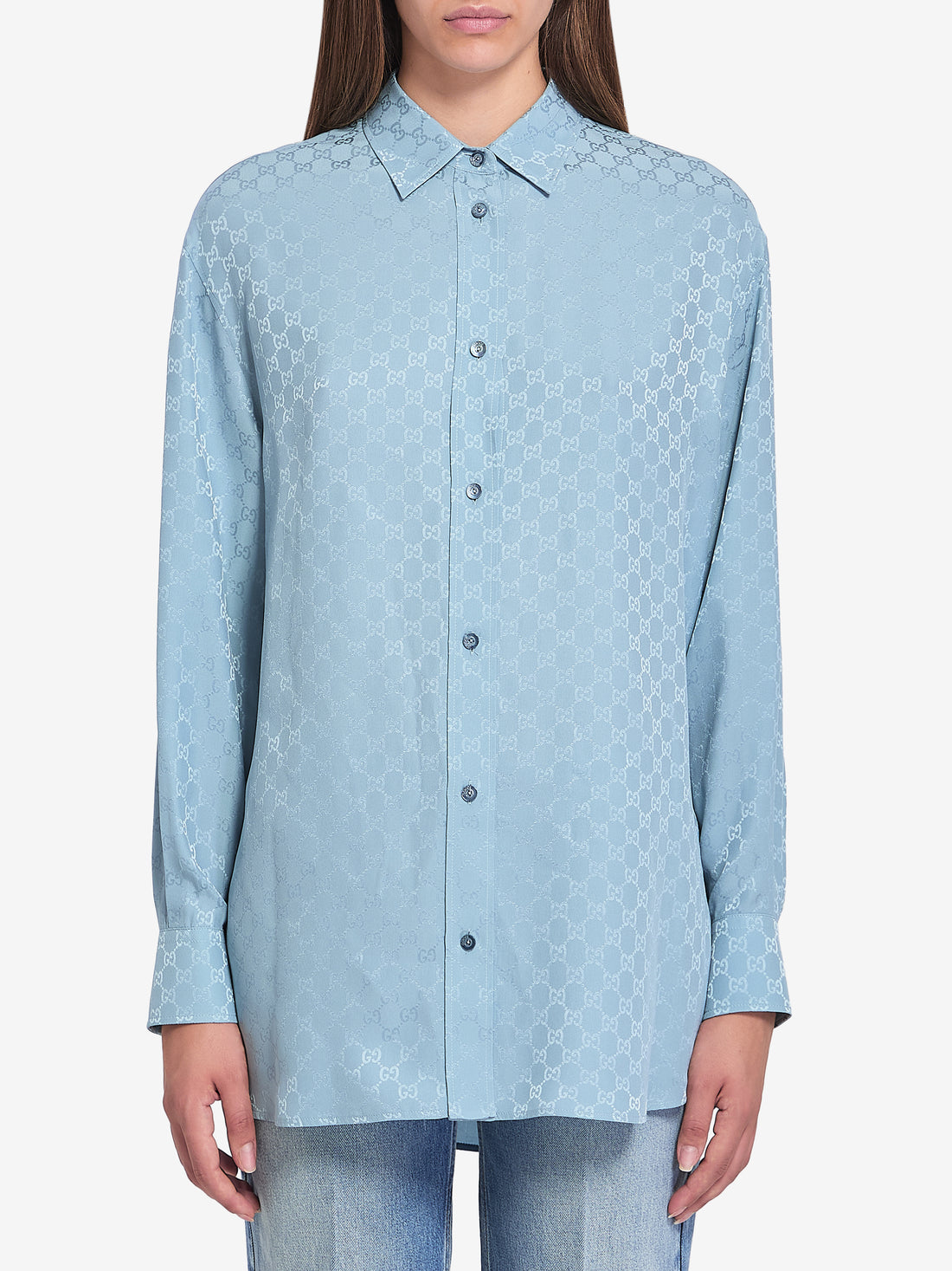 GUCCI 40 gg monogram shirt