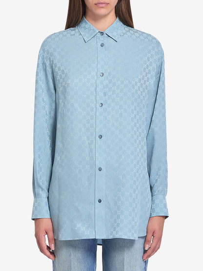 GUCCI 40 gg monogram shirt