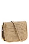 love bag box mini shoulder bag in crocodile print leather