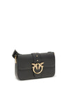 love leather shoulder bag