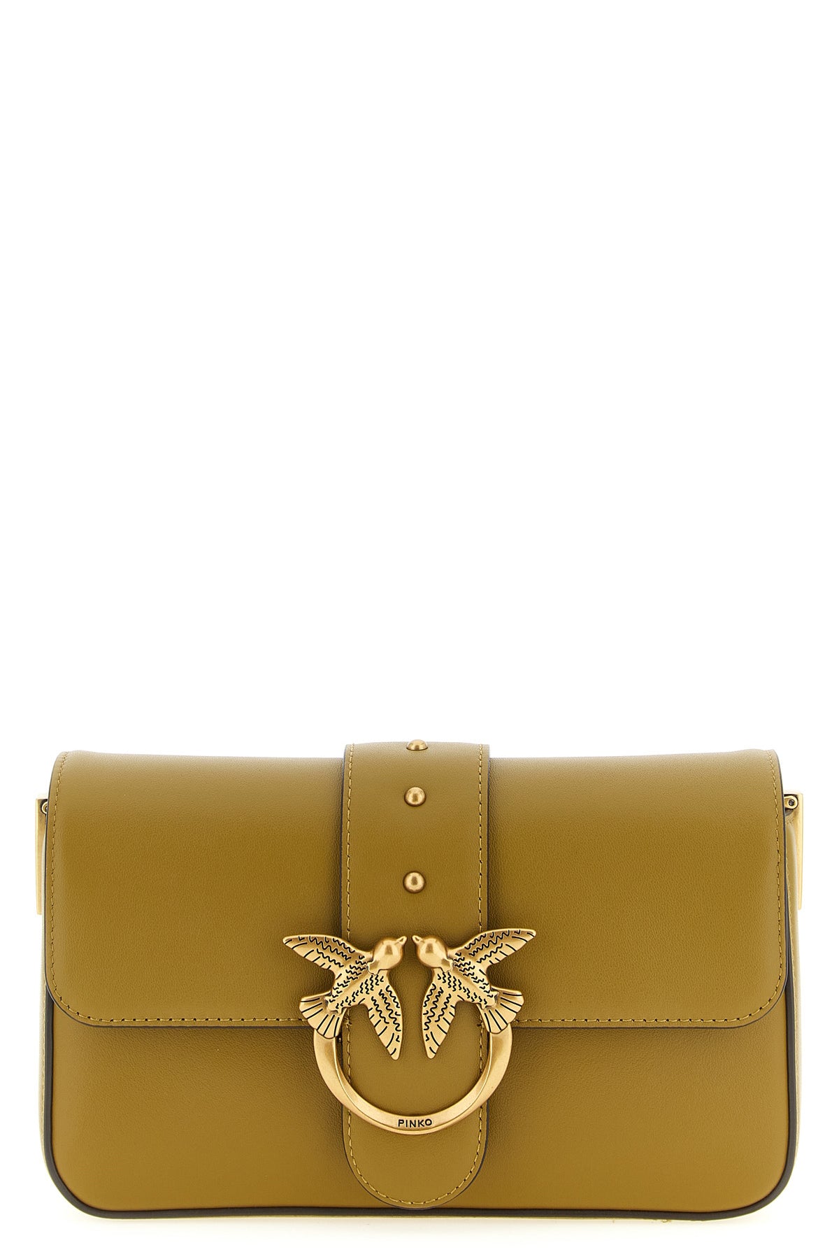 mini love slouchy leather shoulder bag