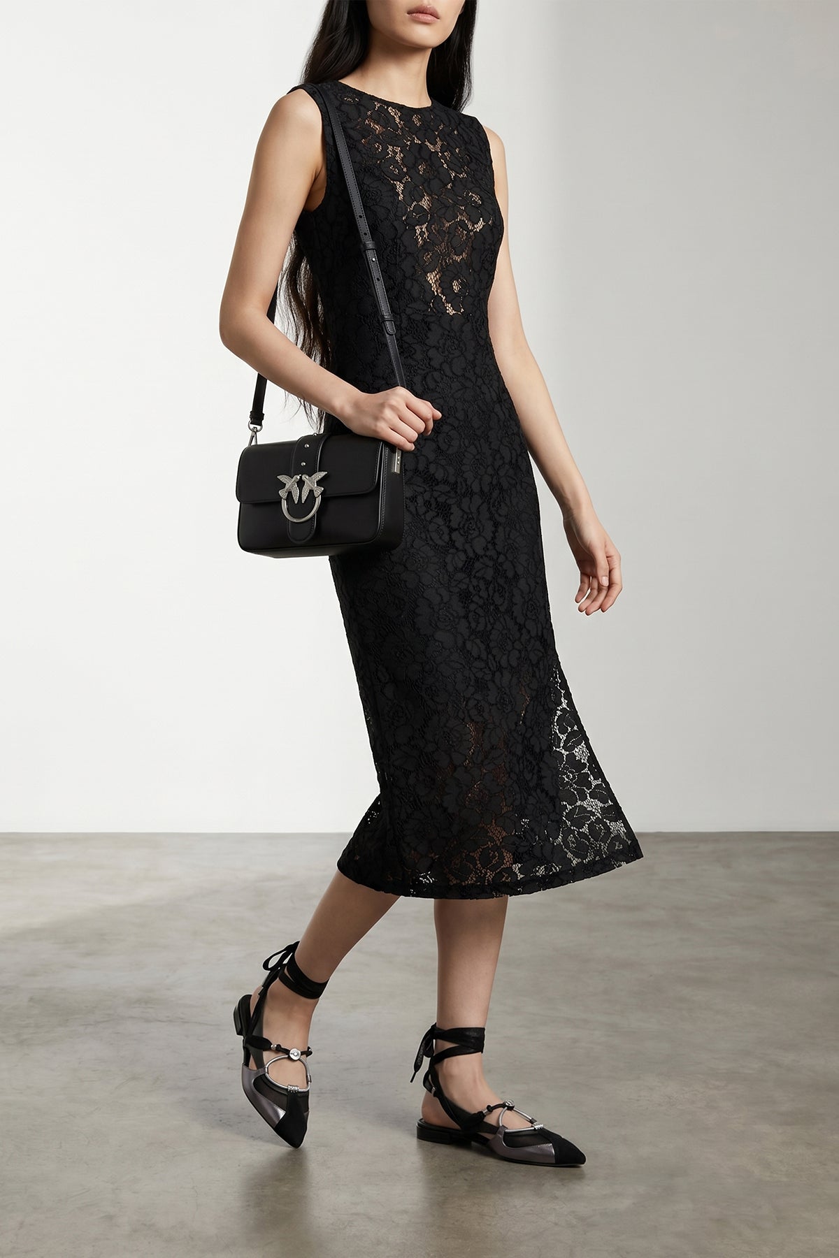 mini love slouchy leather shoulder bag