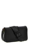 mini love slouchy shoulder bag in leather