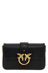 mini love slouchy shoulder bag in leather