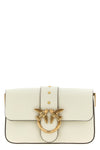 love one mini grainy leather crossbody bag