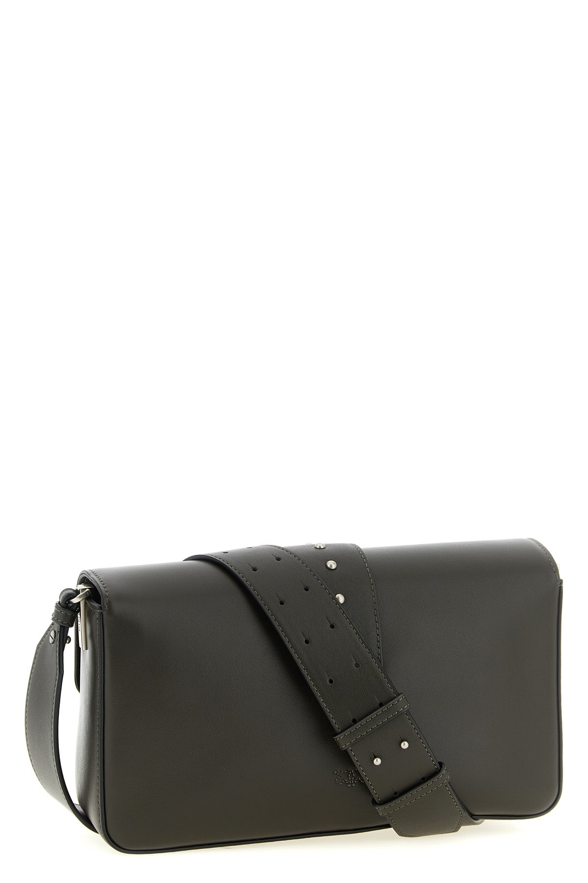 love slouchy classic shoulder bag in silky hand-leather
