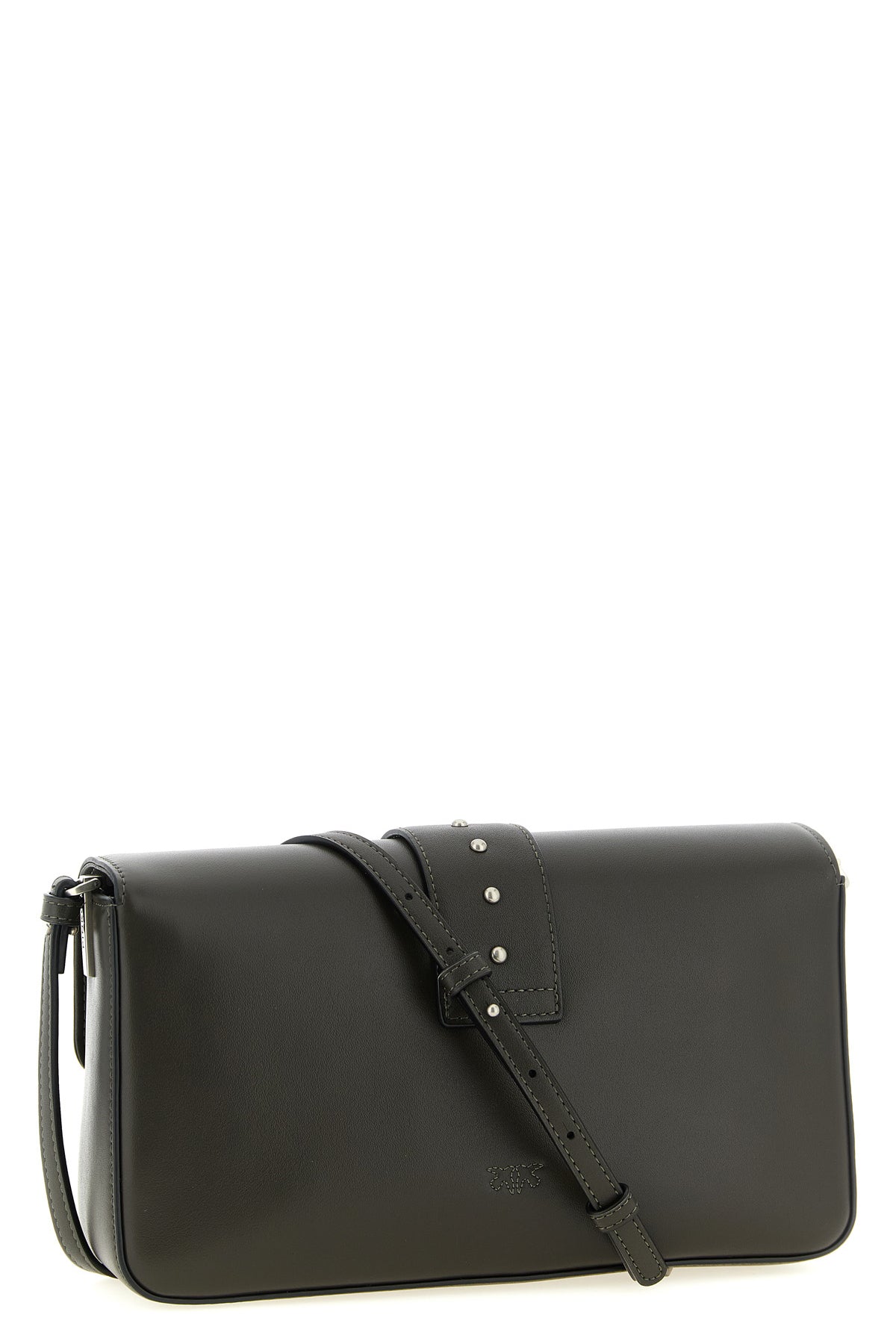 love slouchy classic shoulder bag in silky hand-leather