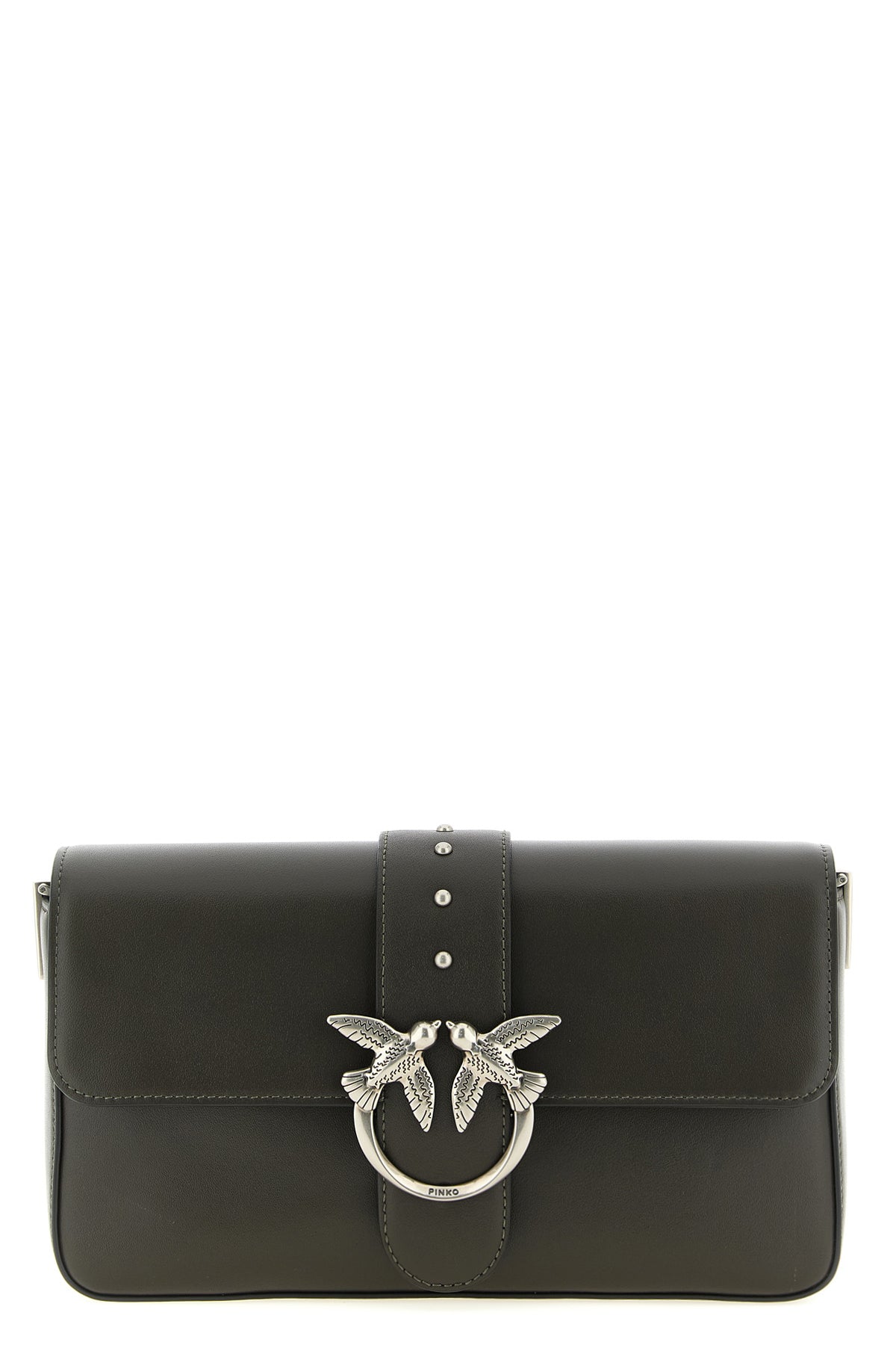 love slouchy classic shoulder bag in silky hand-leather