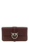 love slouchy classic shoulder bag in silky hand-leather