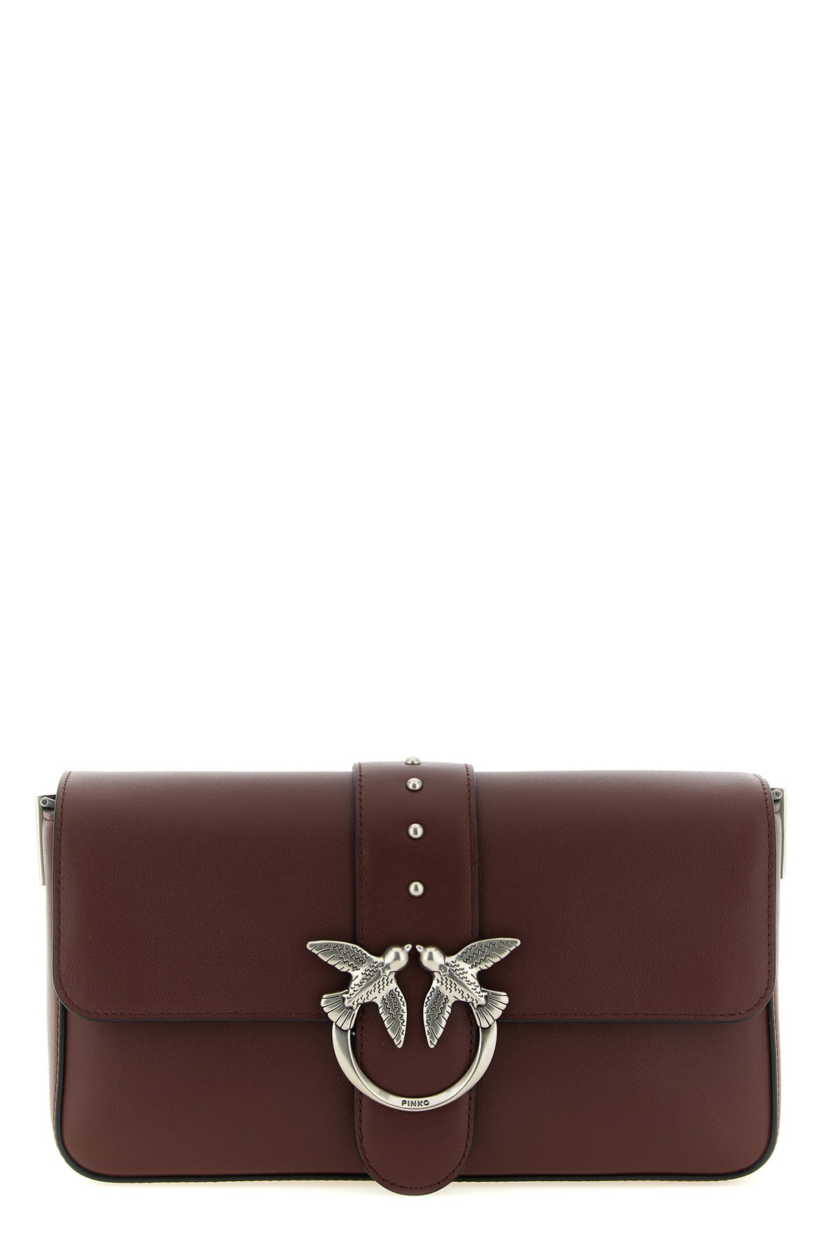 love slouchy classic shoulder bag in silky hand-leather