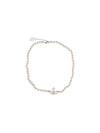 olympia pearl orb pendant necklace