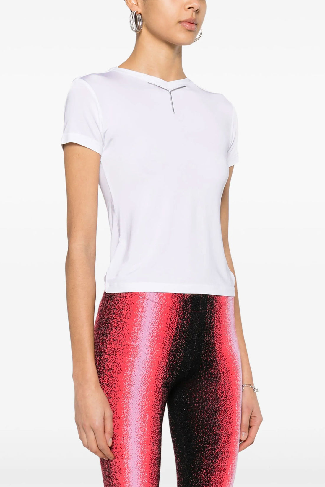 Y/PROJECT M y baby tee t-shirt in stretch fabric