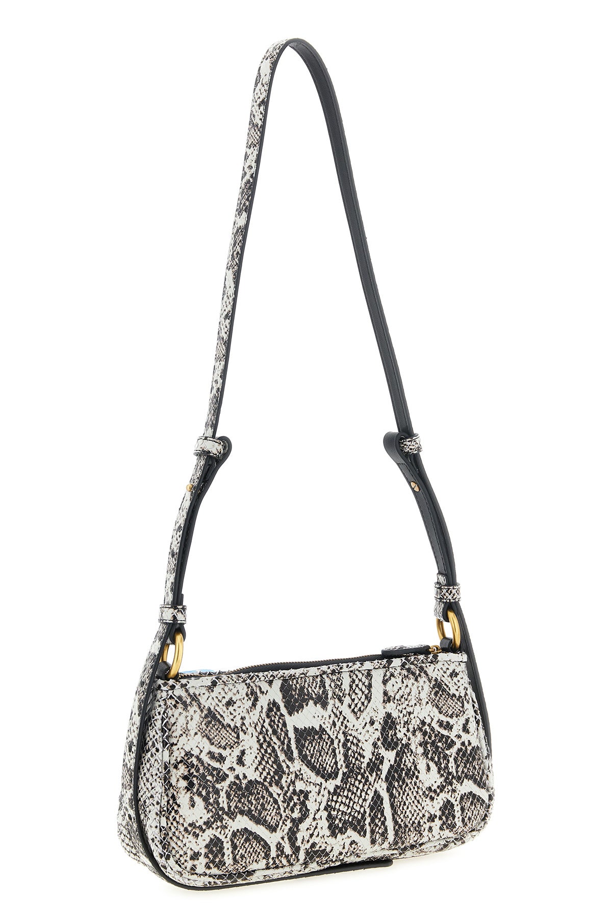the pinko love bag shoulder bag is distinguished by a compact and structured sil