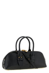 small escape baguette bowling handbag in leather