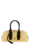 small escape horizontal woven raffia handbag