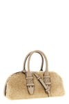 the pinko escape bag horizontal handbag redefines classic volumes through an elo