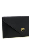 flat mini wallet on chain in silky hand-leather