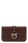 love one slouchy baby silk leather crossbody bag