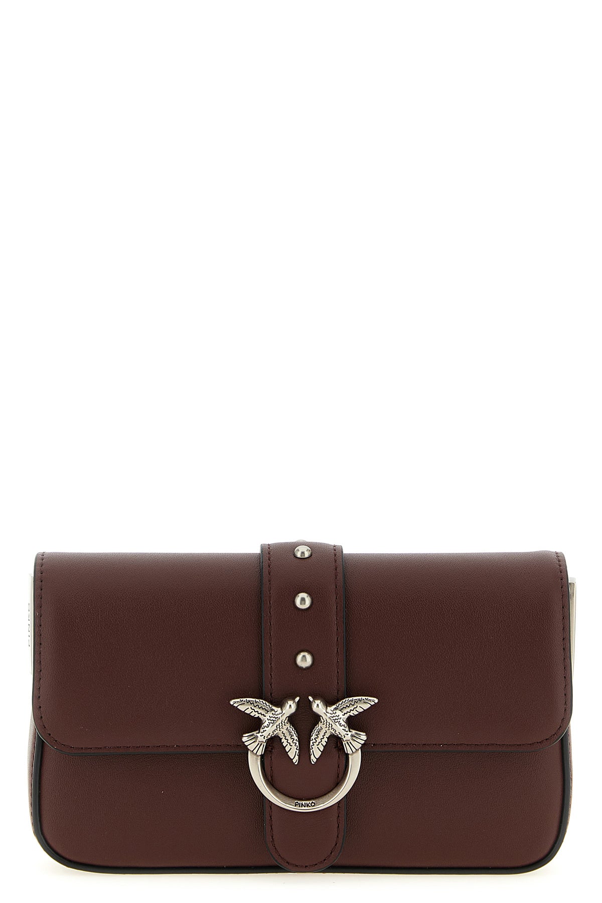 love one slouchy baby silk leather crossbody bag