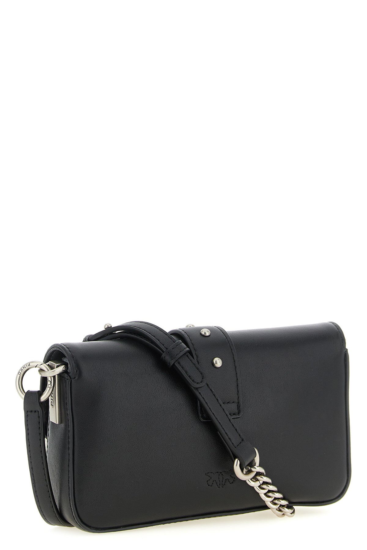 love one slouchy baby silk leather crossbody bag