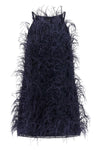the pinko piripicchio mini dress features a pouch silhouette