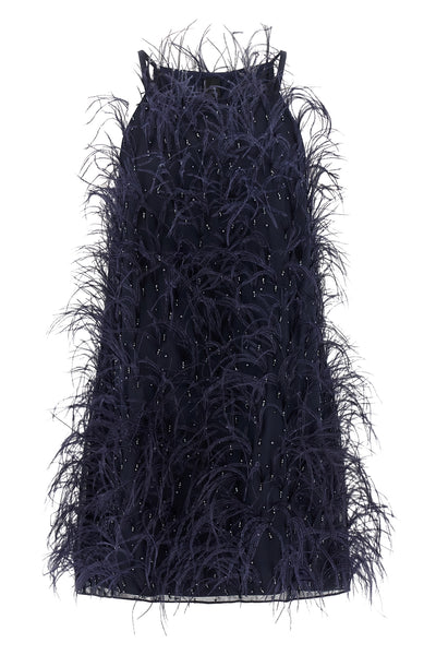 the pinko piripicchio mini dress features a pouch silhouette