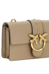 the small love one pinko shoulder bag defines a structured aesthetic through a
