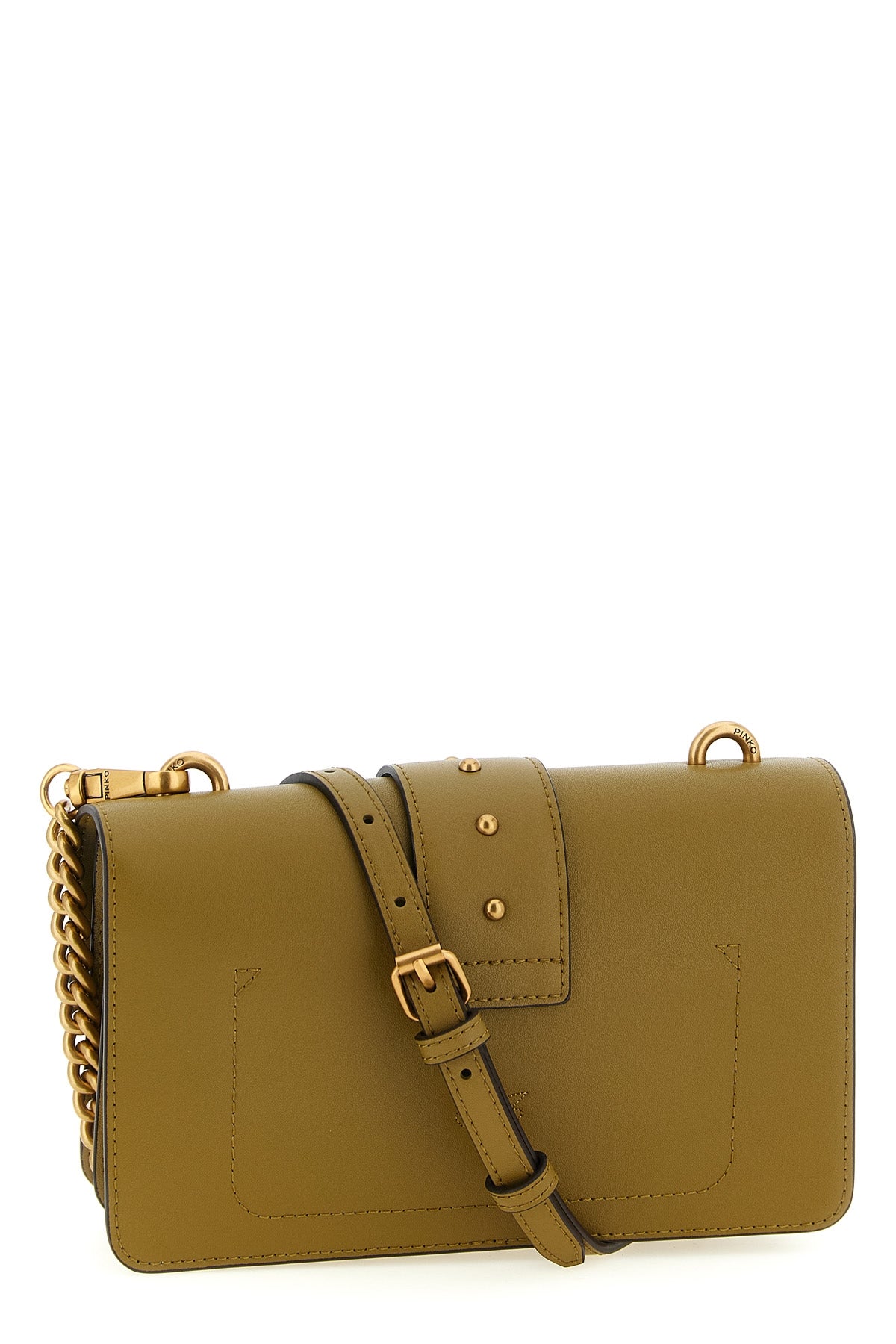 love one mini silk leather crossbody bag