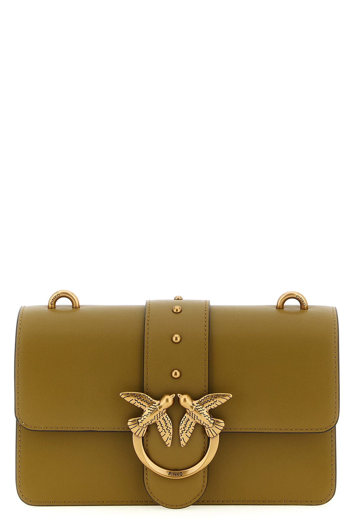 love one mini silk leather crossbody bag