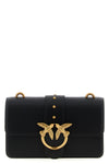love one mini crossbody bag in silk-touch leather