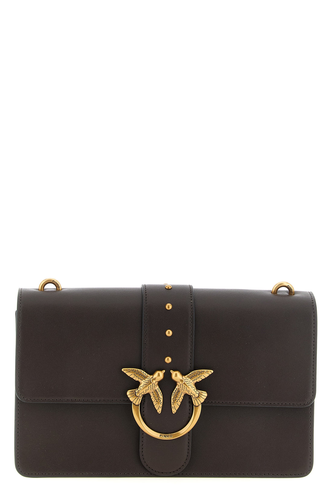 PINKO OS the love one classic pinko crossbody bag stands out for a structured silhouett