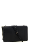 love one classic crossbody bag in silk-touch leather