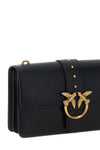 love one classic crossbody bag in silk-touch leather