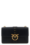 love one classic crossbody bag in silk-touch leather
