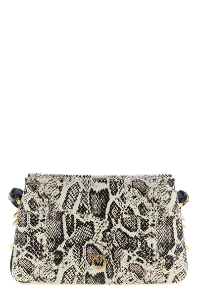the mini one two three bag crossbody bag by pinko stands out for its soft and