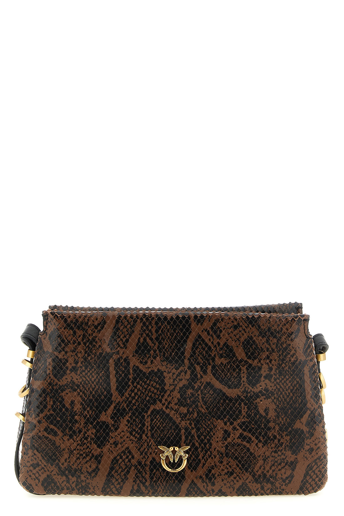PINKO OS the pinko shoulder bag is distinguished by a structured construction in pure cal