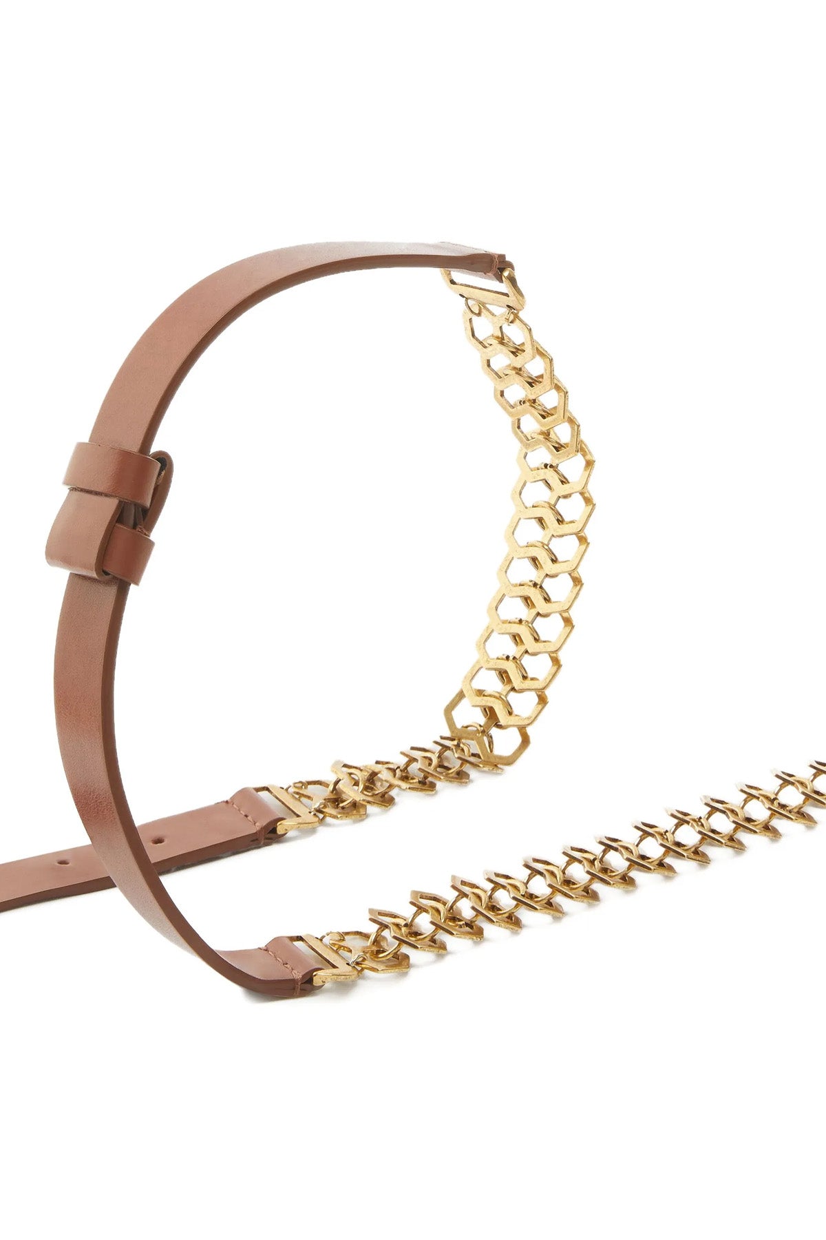 smooth leather belt
