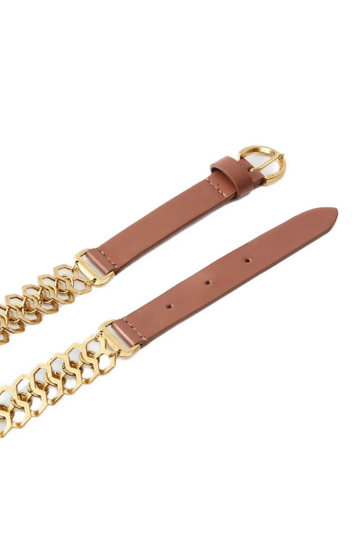 smooth leather belt