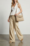 large belt shoulder bag in slightly used