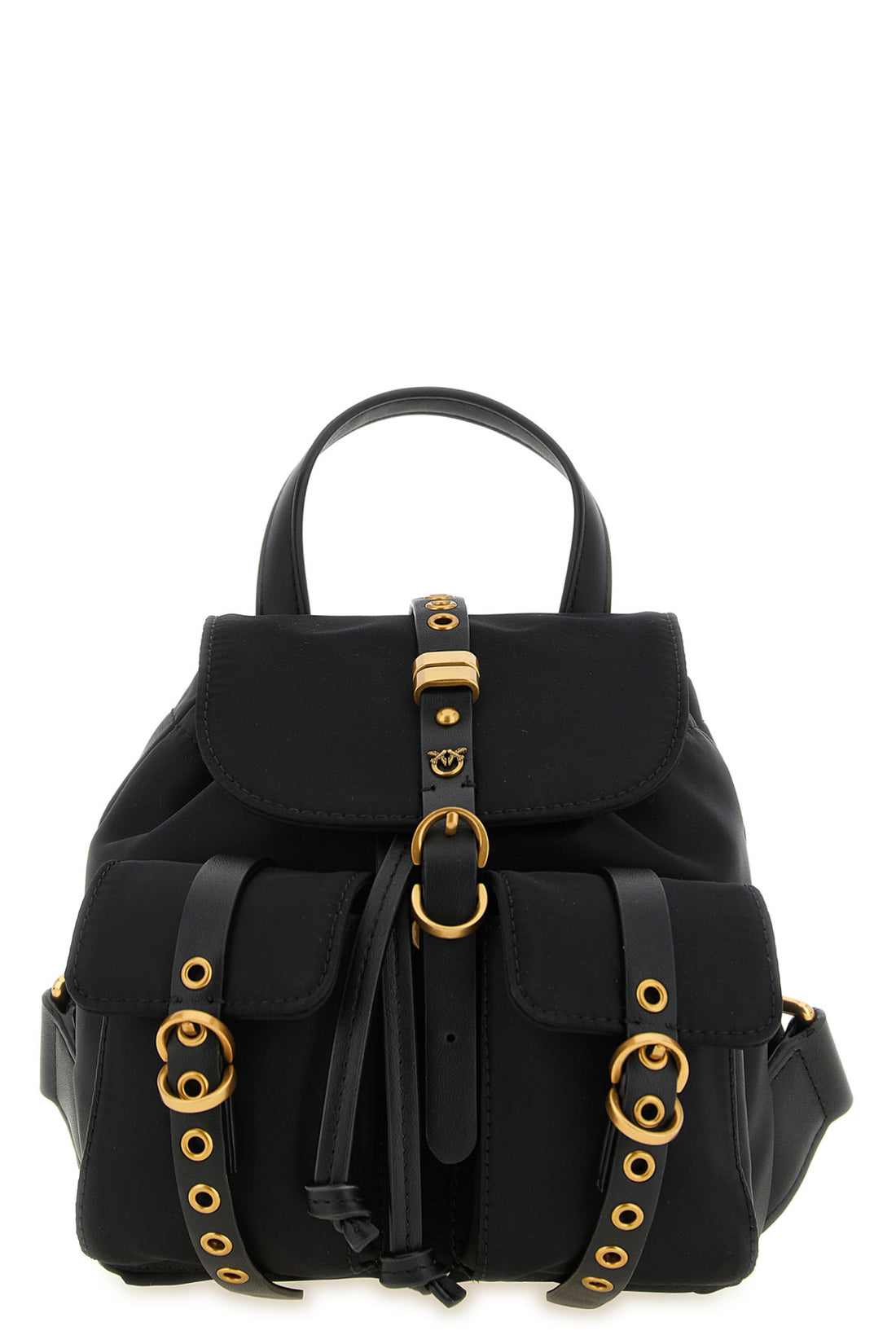 PINKO OS nylon mini backpack