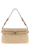 belt suede medium shoulder bag