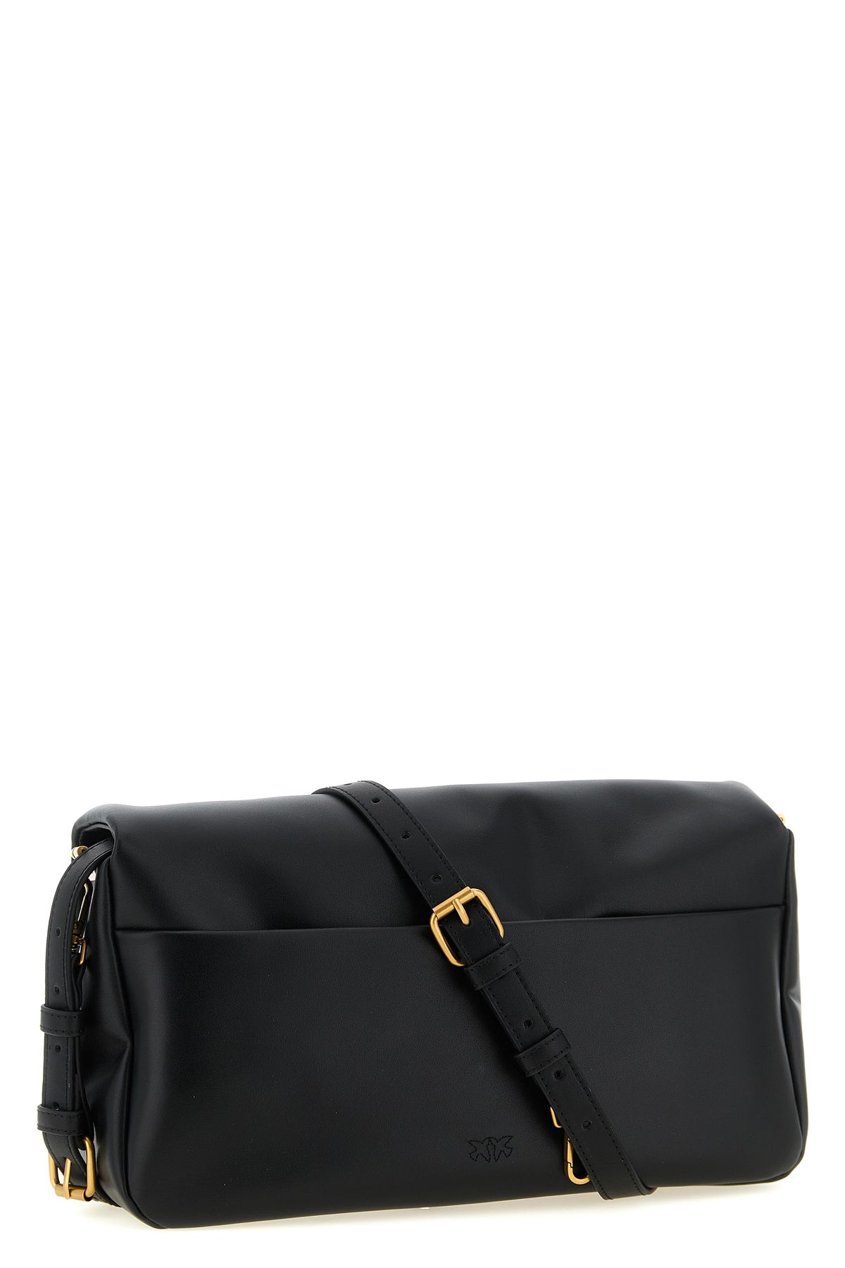 click soft classic soft leather crossbody bag