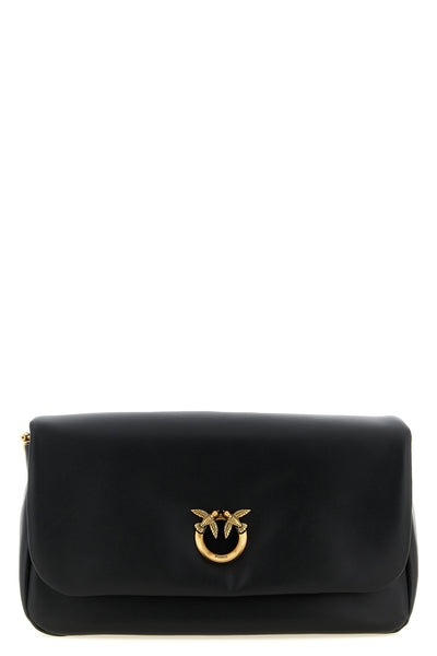 click soft classic soft leather crossbody bag