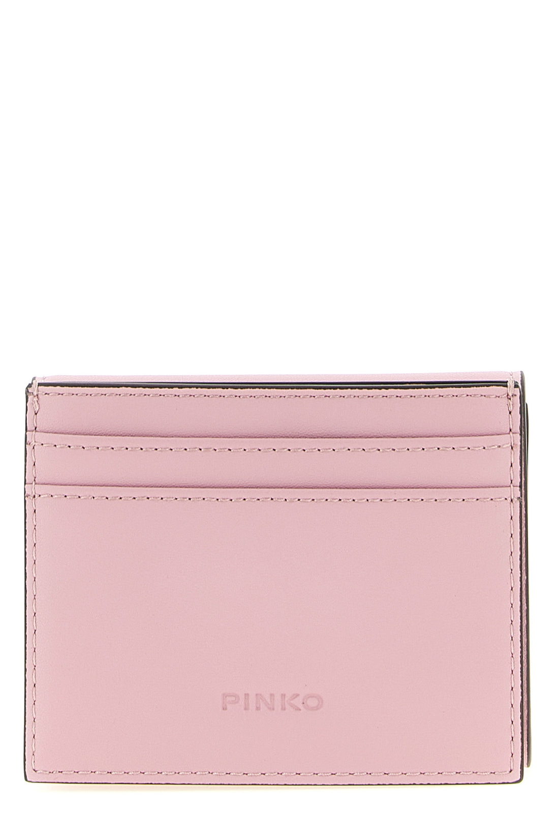 PINKO OS saddle calf leather wallet