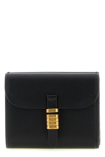 saddle calf leather wallet